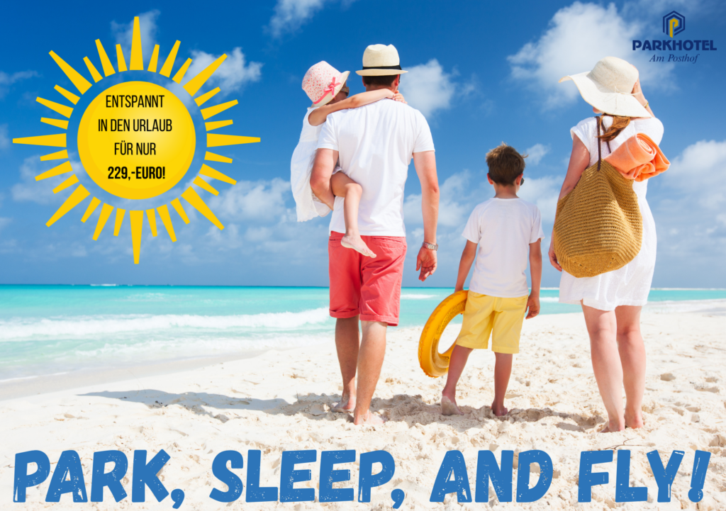 Park, Sleep and Fly im Flughafenhotel Parkhotel am Posthof,